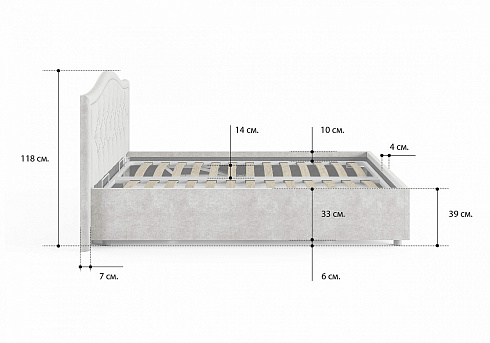 КРОВАТЬ «ANCONA»